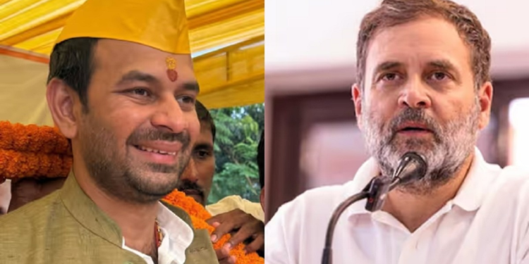 ‘राहुल गांधी डरपोक, फटफटिया मास्टर हैं’, तेज प्रताप यादव का तीखा हमला