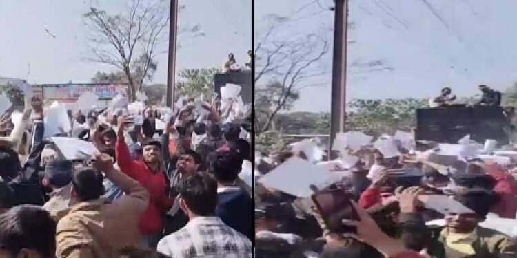 एडमिट कार्ड लहराकर डीजे पर डांस…,इंटर की परीक्षा खत्म होते ही झूम उठे छात्र