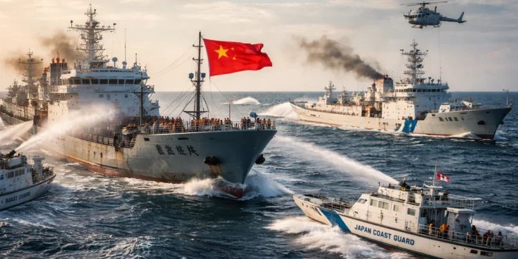 भागते चीनी जहाज को जापान ने दबोचा, भारी एक्शन हो गया!