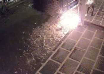 पेट्रोल डालकर कबाड़ व्यापारी का ऑटो जलाया, भोपाल में बेखौफ बदमाश की करतूत CCTV में कैद