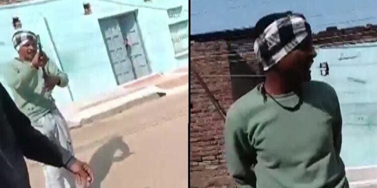 गुटखे के दाम पर ताना कट्टा! दुकानदार ने छुपकर बना लिया आरोपी का वीडियो