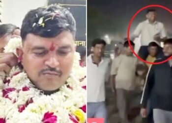 बर्थडे पार्टी में SHO ने हिस्ट्रीशीटर के कंधे पर बैठ किया डांस, ‘गिफ्ट’ में मिला सस्पेंशन ऑर्डर