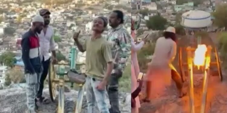 ‘किले से रिहायशी इलाके की ओर दागी तोप…’, ईरान के समर्थन में लगाए भड़काऊ नारे, रायसेन के वीडियो पर बड़ा बवाल