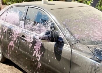 भोपाल में युवती की कार पर रंग के बहाने फेंका एसिड, पानी डालते ही उखड़ गया पूरा पेंट