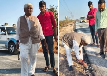 हथौड़े से खोद डाली सड़क… BJP विधायक ने अपनी ही सरकार के PWD की खोली पोल