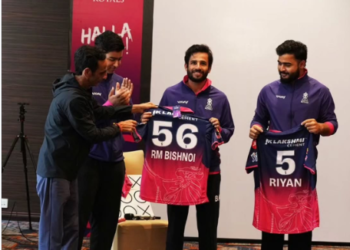 राजस्थान रॉयल्स नई जर्सी के साथ IPL 2026 के लिए तैयार