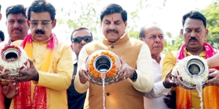 MP में पानी की हर बूंद सहेजने की तैयारी, 2500 करोड़ का जल गंगा संवर्धन अभियान, 139 दिनों तक चलेगा काम