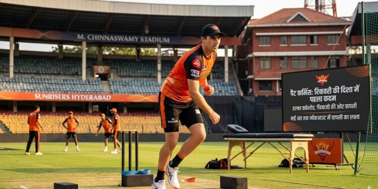 IPL 2026: SRH के लिए राहत, चोट से उभरकर मैदान पर लौटे Pat Cummins