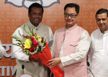 टेनिस लेजेंड लिएंडर पेस की बीजेपी में हुई एंट्री, बंगाल चुनाव में हो सकता है रोल