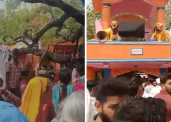 नालंदा के शीतला मंदिर भगदड़ में 4 पुजारी अरेस्ट, महिलाओं पर डंडे चलाने का आरोप