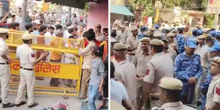 हनुमान जयंती पर दिल्ली में हंगामा, तुगलकाबाद और जहांगीरपुरी में तनाव