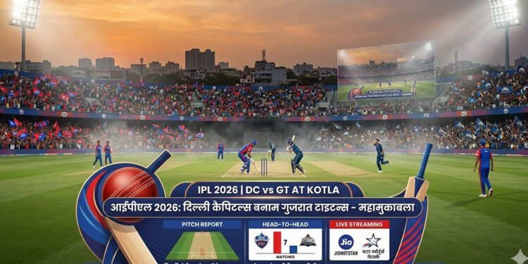 IPL 2026: DC vs GT की कोटला में भिड़ंत, दिल्ली की जीत की लय बनाम गुजरात की पहली जीत की तलाश