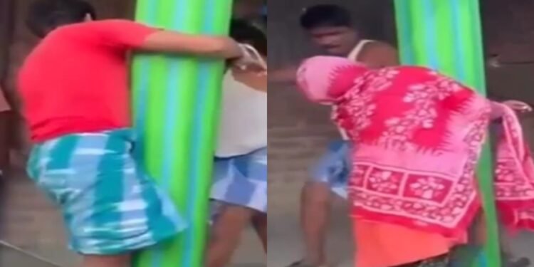 इंसाफ नहीं, गुंडागर्दी! खंभे से बांधकर प्रेमी जोड़े की बेरहमी से पिटाई, वायरल वीडियो से मचा हड़कंप