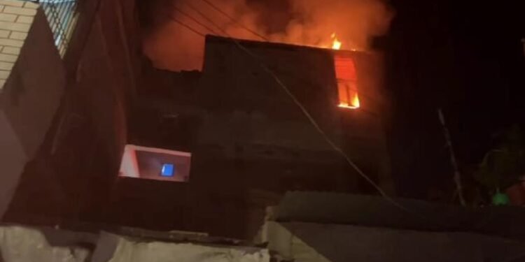 जिंदा जल गए पति- पत्नी और तीन माह का मासूम, दरभंगा में सिलेंडर फटने से दर्दनाक हादसा