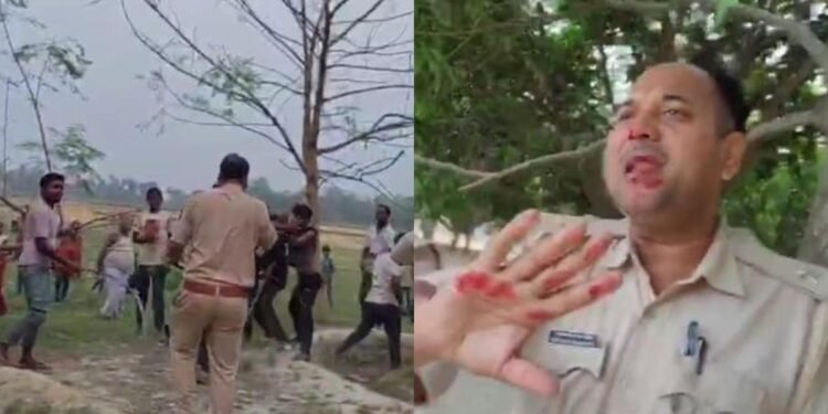 शराब माफिया के गिरफ्तारी से भड़की भीड़ ने पुलिस को खदेड़ा, मद्य निषेध टीम को ग्रामीणों ने घेरा और पीटा