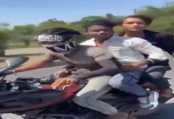 रफ्तार, स्टंट और मौत… रील शूट करते ट्रेलर से टकराई बाइक, 3 युवकों की मौत