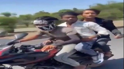 रफ्तार, स्टंट और मौत… रील शूट करते ट्रेलर से टकराई बाइक, 3 युवकों की मौत