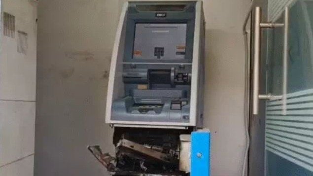 गैस कटर से ATM काटकर 2.11 लाख की चोरी, स्कॉर्पियो गैंग की पूरी करतूत CCTV में कैद