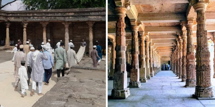 खंभों पर भगवान गणेश की आकृति, दीवारों पर ॐ नमः शिवाय… भोजशाला पर Aajtak की ग्राउंड रिपोर्ट