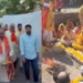 भोजशाला पहुंचे श्रद्धालुओं ने गोमूत्र से किया शुद्धिकरण, शुरू की पूजा, महाआरती की तैयारी