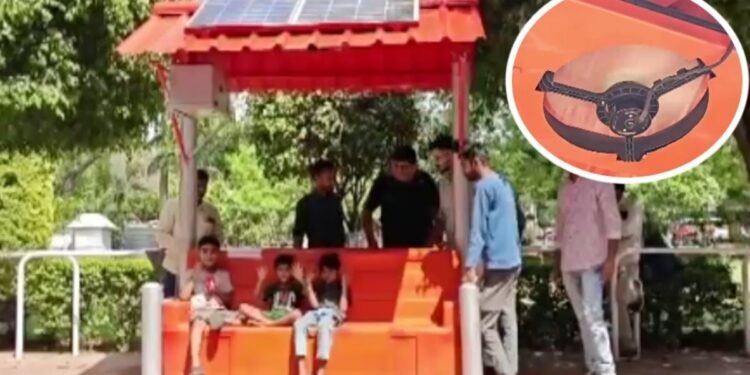 इंदौर में ‘ठंडी-ठंडी’ राहत… सोलर एनर्जी से चलने वाली ‘इनोवेटिव बेंच’ का जलवा, पंखे के साथ मिलेगी पानी की महीन बौछार