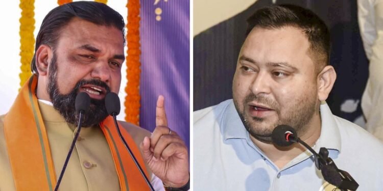 एनकाउंटर और अपराध पर कास्ट पॉलिटिक्स – सम्राट चौधरी और तेजस्वी यादव आमने-सामने