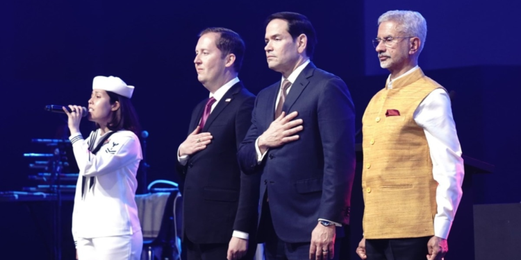 भारत दौरे पर रुबियो को मिला प्री-बर्थडे सरप्राइज, ‘विलेज पीपल’ ने बांधा समां