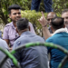 दिल्ली: ऑटो ड्राइवरों से मिले राहुल गांधी, उनकी यूनिफॉर्म पहनकर साथ खाई दाल-रोटी