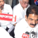 चुनाव आयोग के बाहर कांग्रेस का धरना, मीनाक्षी नटराजन की उम्मीदवारी रद्द होने का विरोध