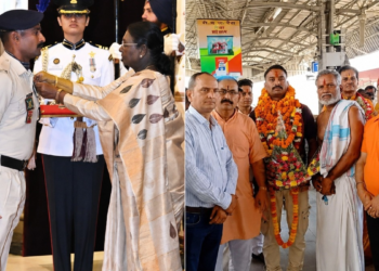 3 गोलियां खाकर भी आतंकी को मार गिराया, CRPF कमांडो संजय तिवारी का हुआ ग्रैंड वेलकम