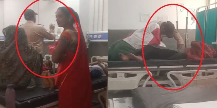 MP: मरीजों की जान से खिलवाड़, सिंगरौली के अस्पताल में इलाज करता मिला गार्ड