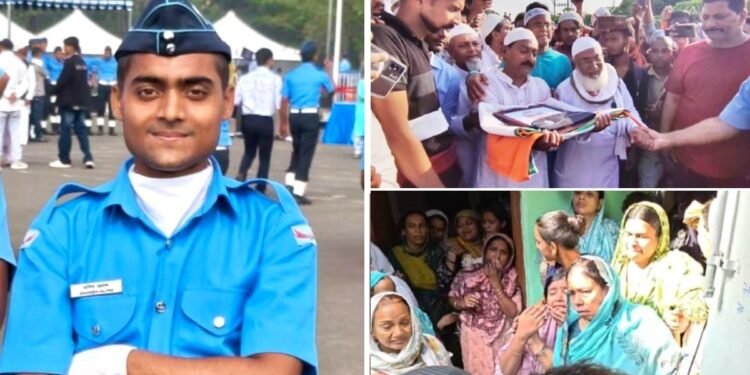 मां की चीख, बहनों की सिसकियां… असम विमान क्रैश में शहीद दानिश आलम को अंतिम विदाई, पूरा गांव रोया