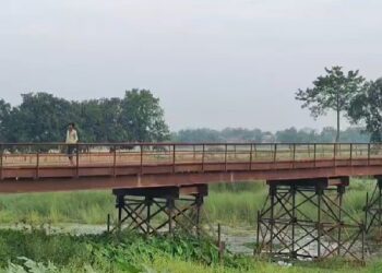 बिहार: बेतिया में लोहे का जर्जर पुल बना खतरे की घंटी, हादसे के डर में जी रहे गांव वाले