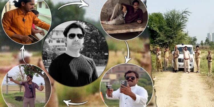 भरत तिवारी का एनकाउंटर बना सोशल मीडिया पर नंबर बढ़ाने का नया नुस्खा