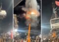 उज्जैन के बड़नगर में क्रेन पर वैन लटकाई और कर दिया ब्लास्ट, मोहर्रम के जुलूस में हमले का प्रदर्शन, 4 पर FIR