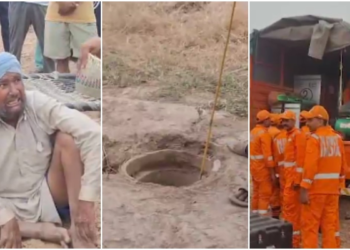 अंबाला में 220 फीट गहरे बोरवेल में गिरा 4 साल का मासूम, दादा को खाना देने गया था खेत