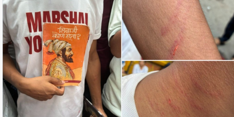 जंतर-मंतर प्रोटेस्ट में लाइब्रेरी बनाने पर हंगामा! दीपके का आरोप- पुलिस ने छात्रों को मारा
