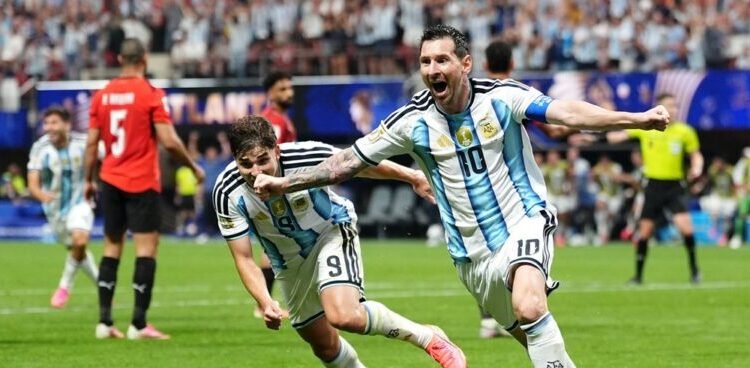 FIFA World Cup 2026: अर्जेंटीना ने 2 गोल से पिछड़ने के बाद मिस्र को 3-2 से हराया