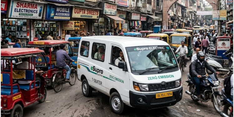 दिल्ली में ई-रिक्शा का नया विकल्प! संकरी गलियों से गांवों तक चलेंगी 7-सीटर ई-वैन