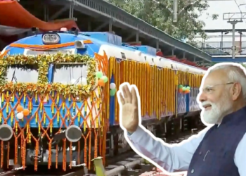 पटरी पर चल पड़ी हाइड्रोजन ट्रेन, PM मोदी ने दिखाई हरी झंडी, जींद-सोनीपत के बीच भरी रफ्तार