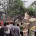 भोपाल में बवाल: अतिक्रमण हटाने पहुंची निगम टीम पर हमला, जेसीबी का तोड़ा शीशा