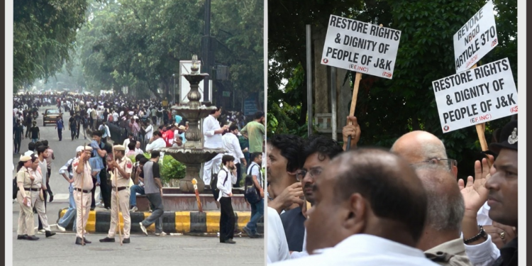 जंतर-मंतर पर CJP के अलावा दो और प्रोटेस्ट, चढ़ूनी का दिल्ली मार्च, उमर स्टेटहुड के लिए बैठेंगे