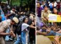 118 पुलिसवाले जख्मी, 20 सरकारी गाड़ियां डैमेज, 70 प्रदर्शनकारी डिटेन… CJP मार्च के पहले दिन क्या-क्या हुआ