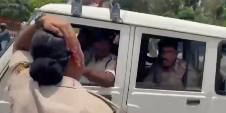 CJP प्रोटेस्ट की आंच पटना पहुंची… प्रदर्शनकारी और पुलिस आमने-सामने, पथराव और आंसू गैस के गोले चले