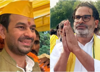 बांकीपुर उपचुनाव में नया मोड़, तेज प्रताप ने प्रशांत किशोर के समर्थन का किया ऐलान