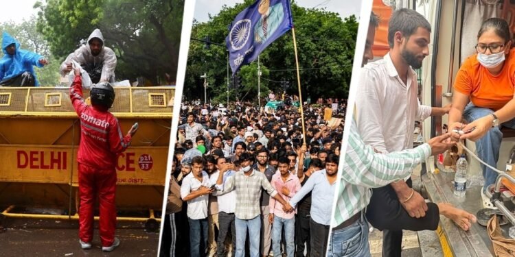 जंतर-मंतर के आसपास खाने की डिलिवरी बंद! पुलिस ने बताई वजह