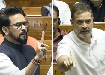 ‘असंसदीय’ भाषा का इस्तेमाल… BJP MP अनुराग ठाकुर ने भेजा विशेषाधिकार हनन का नोटिस, राहुल गांधी पर लगाए आरोप