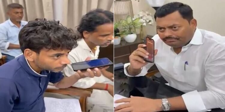 मंत्री के सामने ही ऑपरेटर ने मांग ली 50 हजार की रिश्वत, सुनते ही बोले- 1 घंटे में करो सस्पेंड