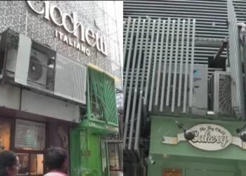 खान मार्केट में दुकानों पर चला बुलडोजर, व्यापारियों के विरोध के बाद कार्रवाई रुकी