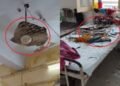 मां ने बच्ची का पलंग बदला और चंद मिनट बाद गिरा प्लास्टर, ग्वालियर के अस्पताल में बाल-बाल बची जान